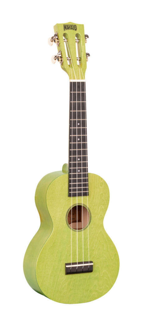Mahalo Ukuleles Island Series Concert Ukulele, Sea Green